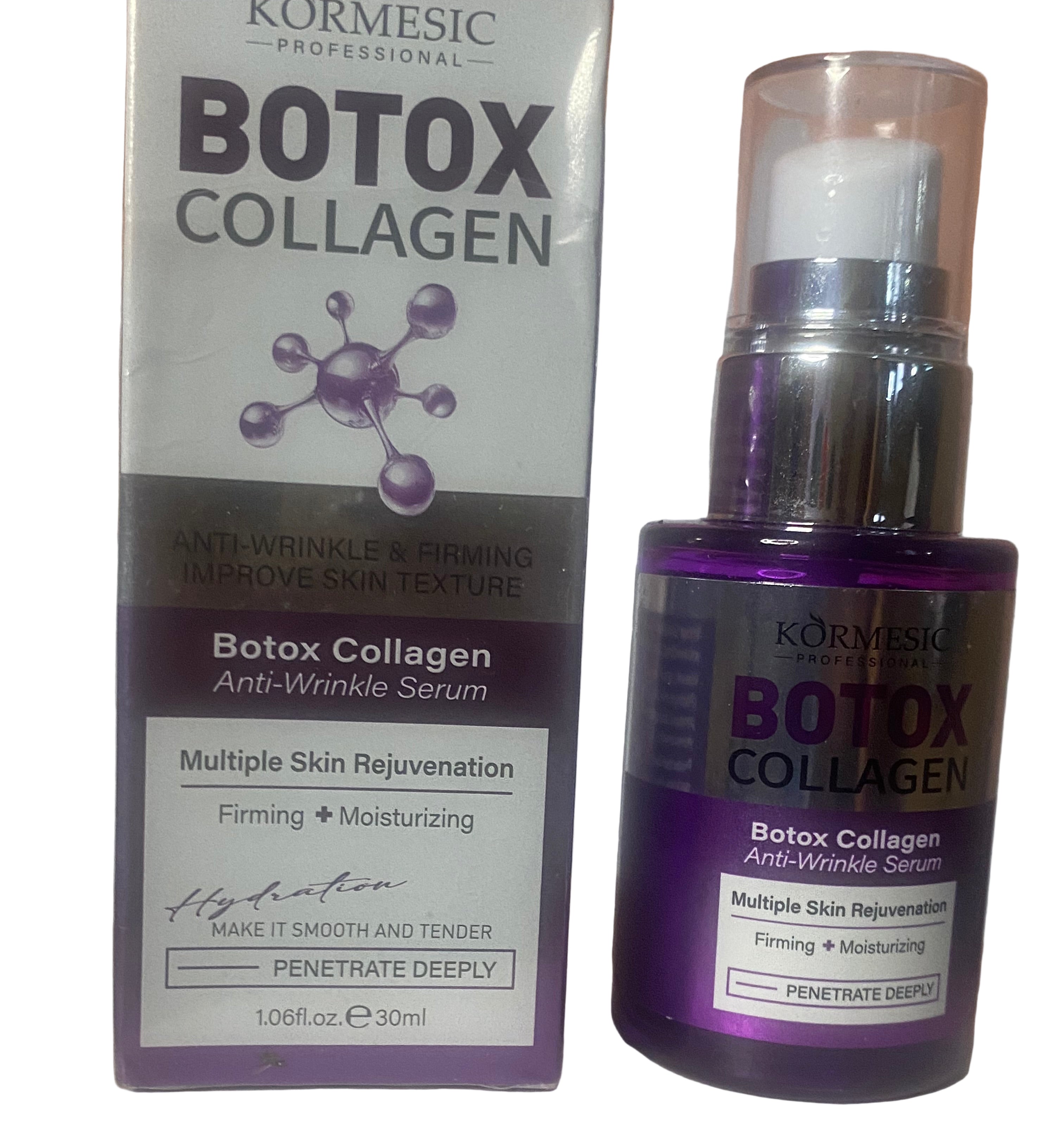 Botox Collagen face serum Good for maintenance & prevention — Many dermatologists view collagen/botox serums as supportive skincare: useful for maintaining skin health, hydration, preventing further collagen breakdown