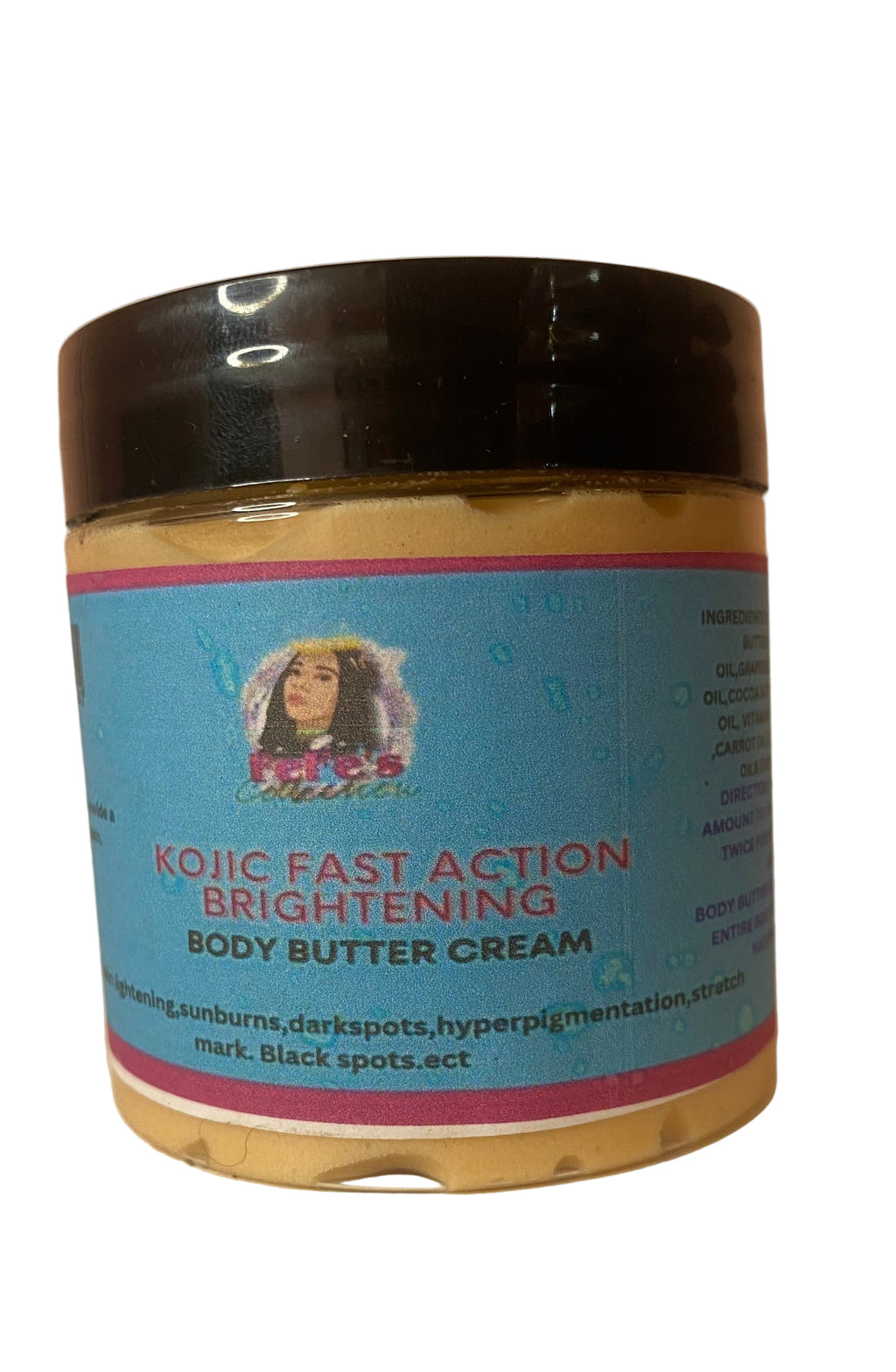 Kojic Fast Action Brightening Body Butter — Glow Faster, Brighter & Smoother perfect for dark or black inner tight ECT