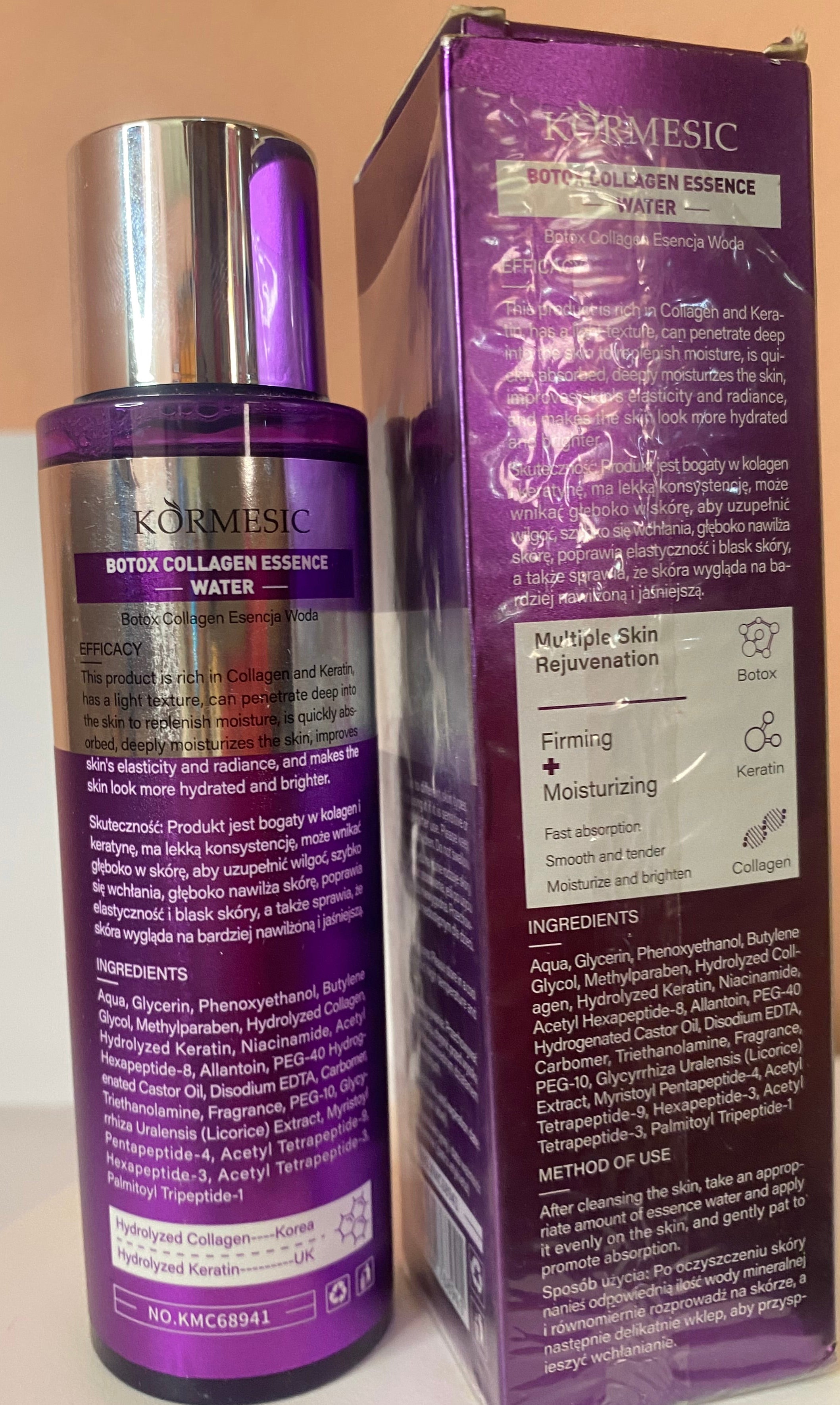 Botox Collagen Toner — Lift, Firm & Restore Your Skin

Experience youthful radiance with our advanced Botox Collagen Toner, formulated to tighten, hydrate, and improve skin elasticity. This refreshing toner delivers a firming “lifted” feel while boost