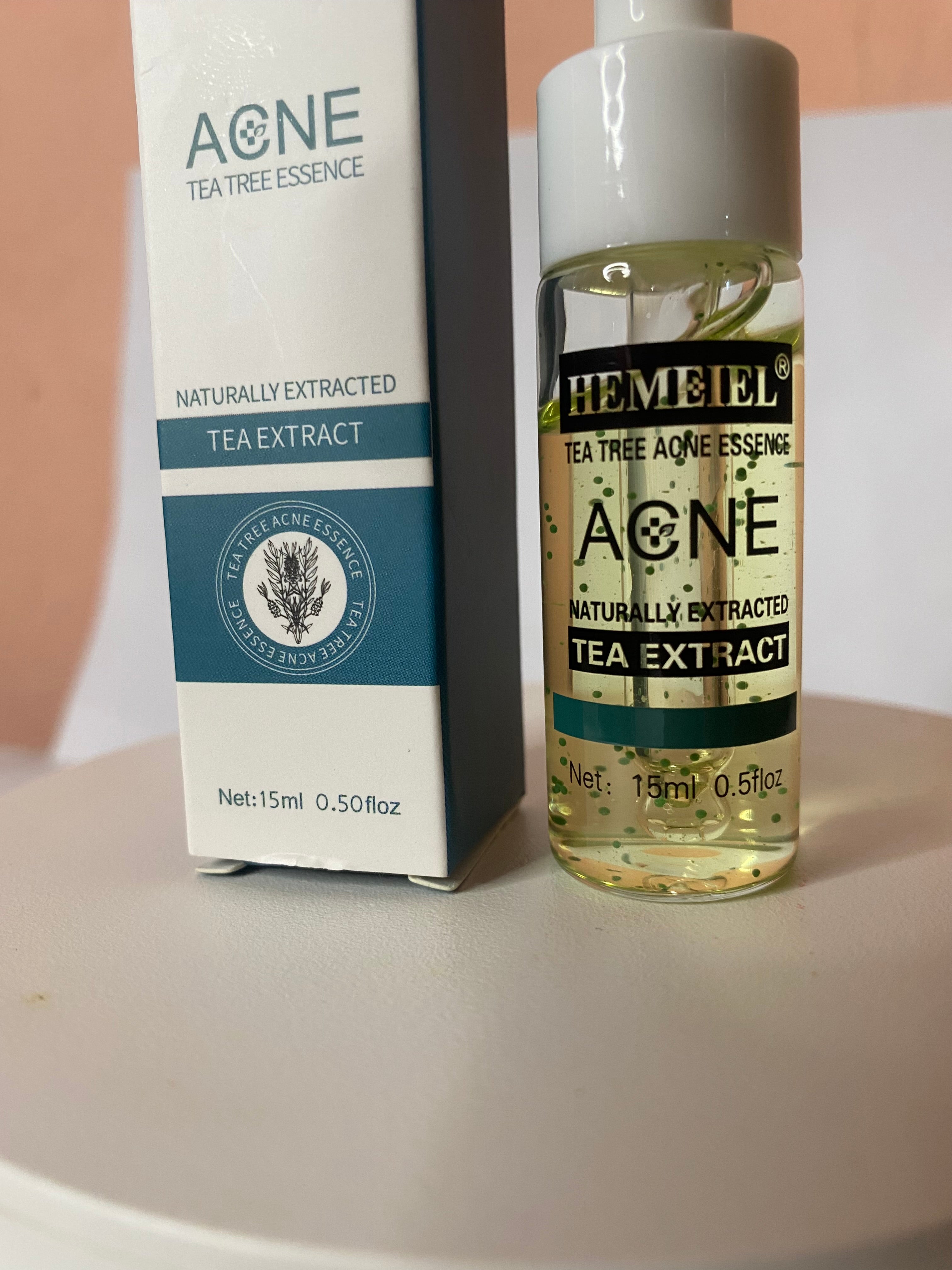 Tea Tree Essential Serum — Purify, Balance & Restore

Give your skin a powerful boost of clarity with our Tea Tree Essential Serum. Formulated with concentrated tea tree extract, this lightweight serum penetrates deep into pores to purify the skin, ECT