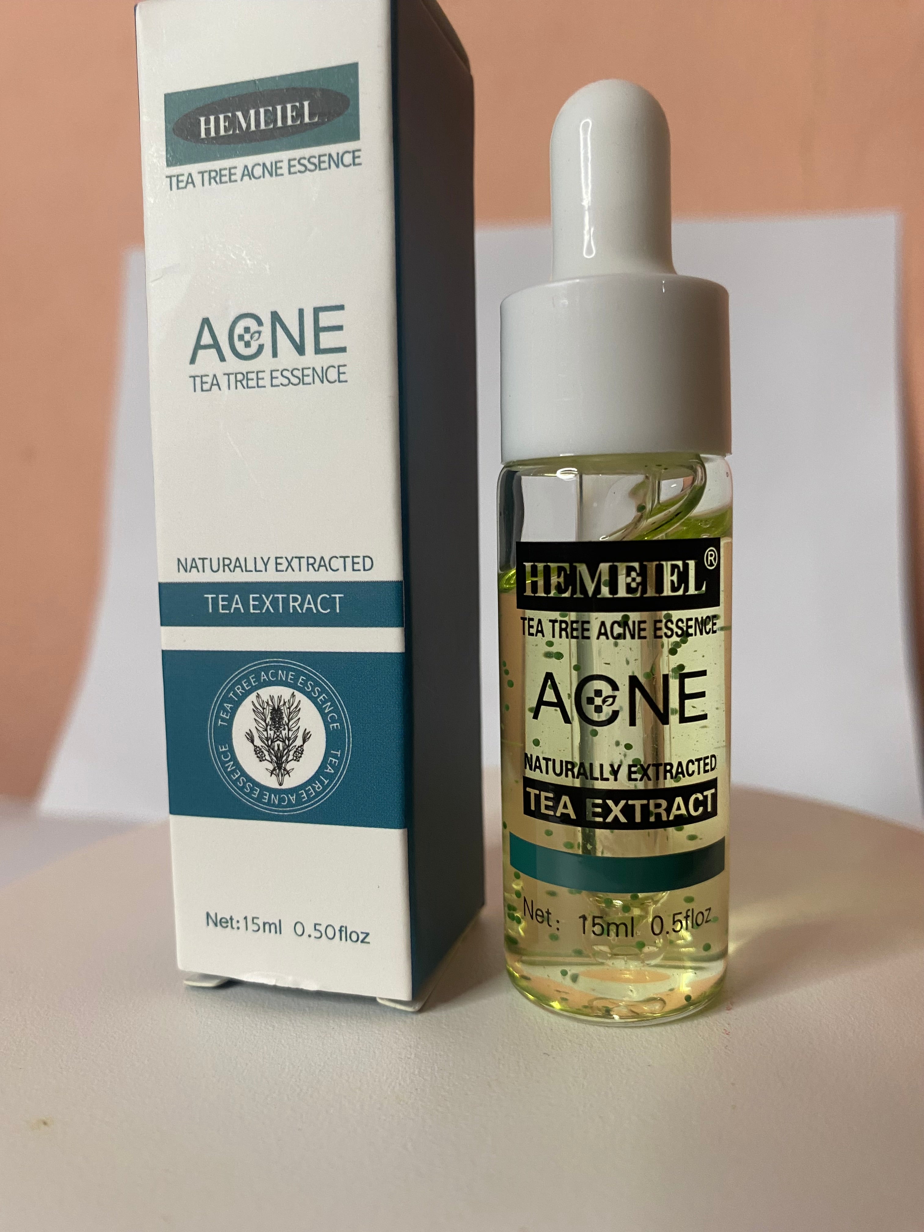 Tea Tree Essential Serum — Purify, Balance & Restore

Give your skin a powerful boost of clarity with our Tea Tree Essential Serum. Formulated with concentrated tea tree extract, this lightweight serum penetrates deep into pores to purify the skin, ECT