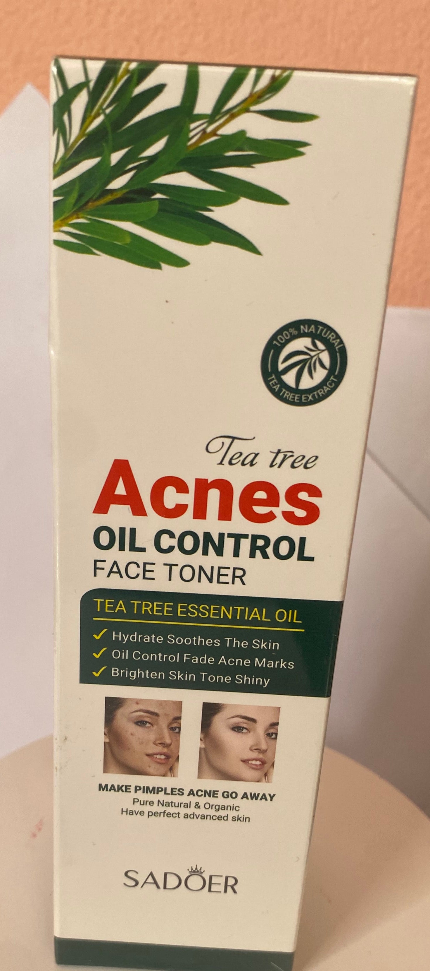 TEA TREE ACNE OIL CONTROL FACE TONER