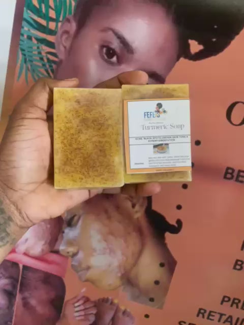 Turmeric SoapBring your skin back to life with the natural glow-boosting power of turmeric. Our Turmeric Soap is crafted to brighten, soothe, and deeply cleanse for fresh, healthy, radiant skin.