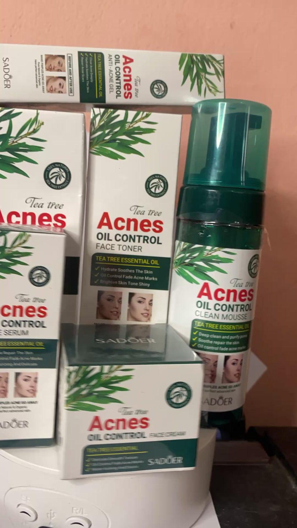 Tea Tree Acne Line — Clear, Calm & Confident Skin

Meet the ultimate skincare system designed to fight breakouts from every angle. Our Tea Tree Acne Line uses the power of natural tea tree extract to purify pores, reduce acne, control oil ECT