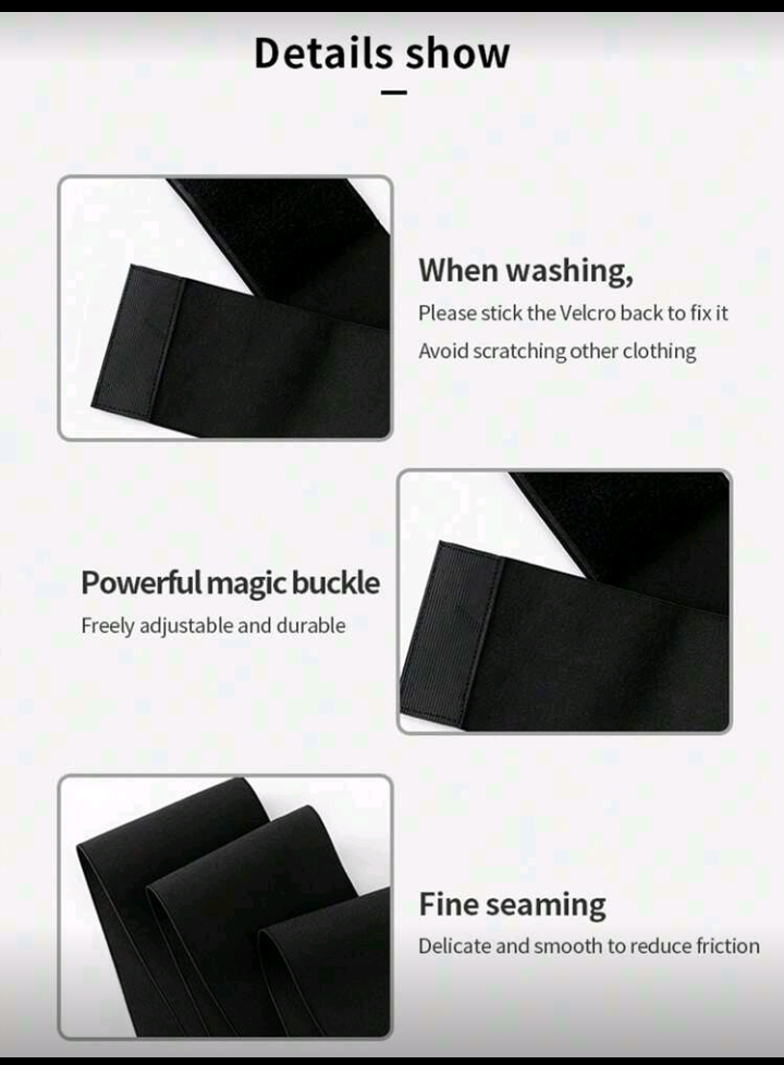 Our Belly Band Wrap is designed to help shape, support, and sculpt your midsection for a smoother, more defined look. Made with comfortable, breathable, and stretchy fabric, it’s perfect for daily wear, workouts, postpartum recovery, and waist train