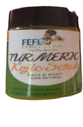 Turmeric & Kojic Scrub

The turmeric & kojic scrub combines the natural brightening and soothing power of turmeric with the skin-tone-evening properties of kojic acid. When incorporated into a regular skincare routine, this scrub helps exfoliate ECT