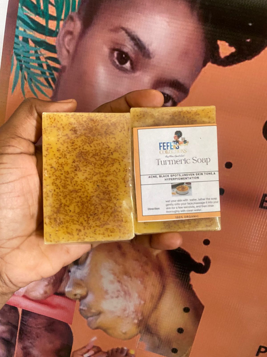 Turmeric SoapBring your skin back to life with the natural glow-boosting power of turmeric. Our Turmeric Soap is crafted to brighten, soothe, and deeply cleanse for fresh, healthy, radiant skin.