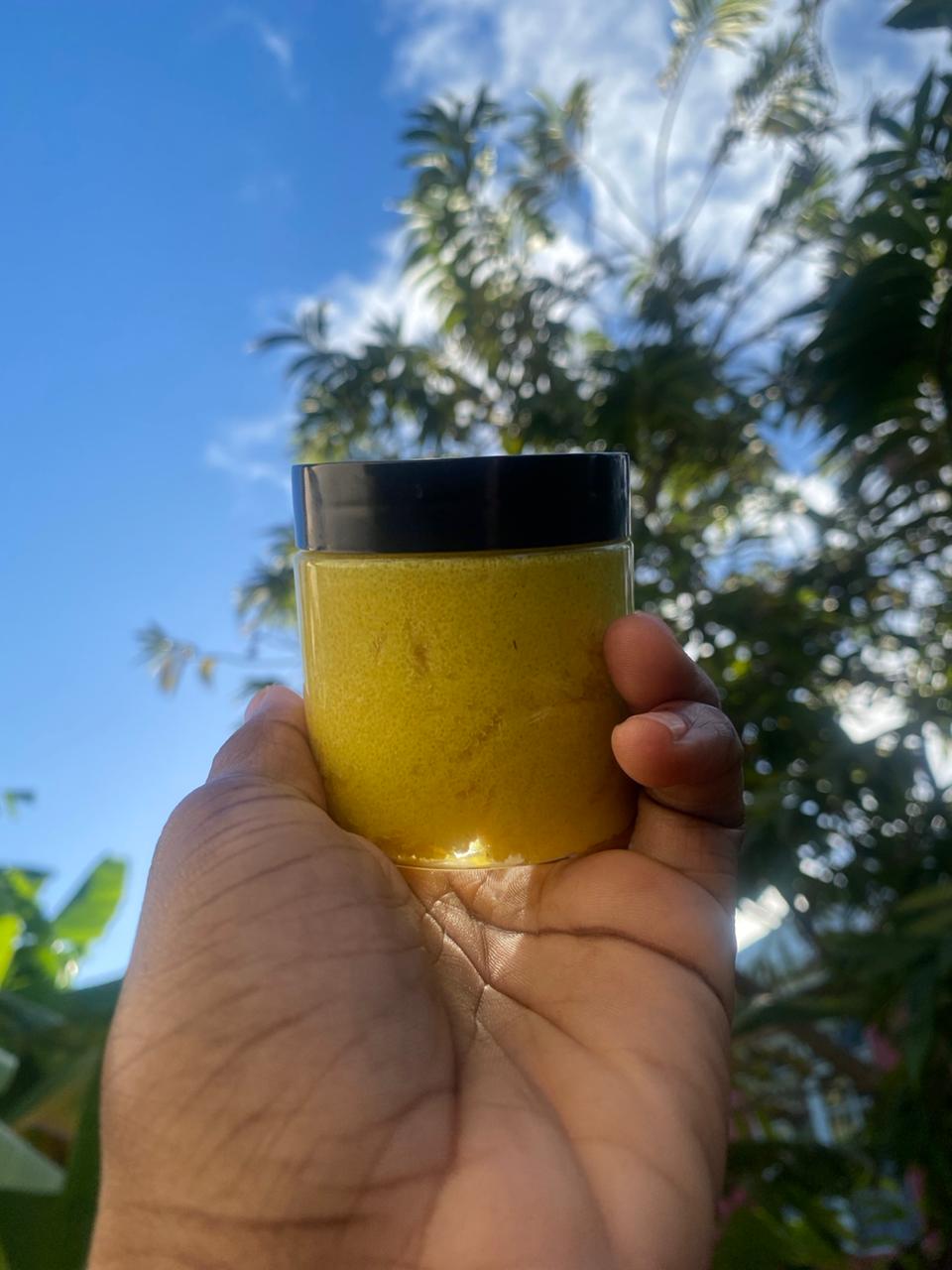 Turmeric & Kojic Scrub

The turmeric & kojic scrub combines the natural brightening and soothing power of turmeric with the skin-tone-evening properties of kojic acid. When incorporated into a regular skincare routine, this scrub helps exfoliate ECT