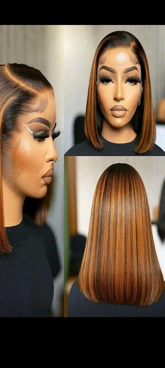 100% human 250 density 13* 4 3pcs set wig wholesale deal