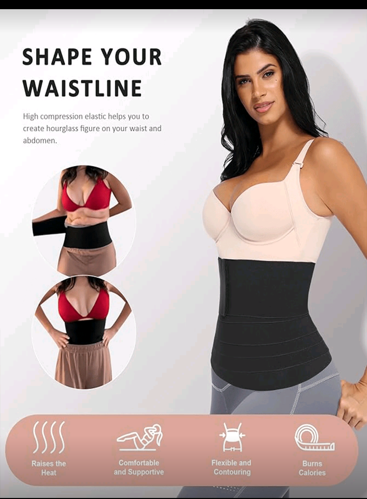 Our Belly Band Wrap is designed to help shape, support, and sculpt your midsection for a smoother, more defined look. Made with comfortable, breathable, and stretchy fabric, it’s perfect for daily wear, workouts, postpartum recovery, and waist train