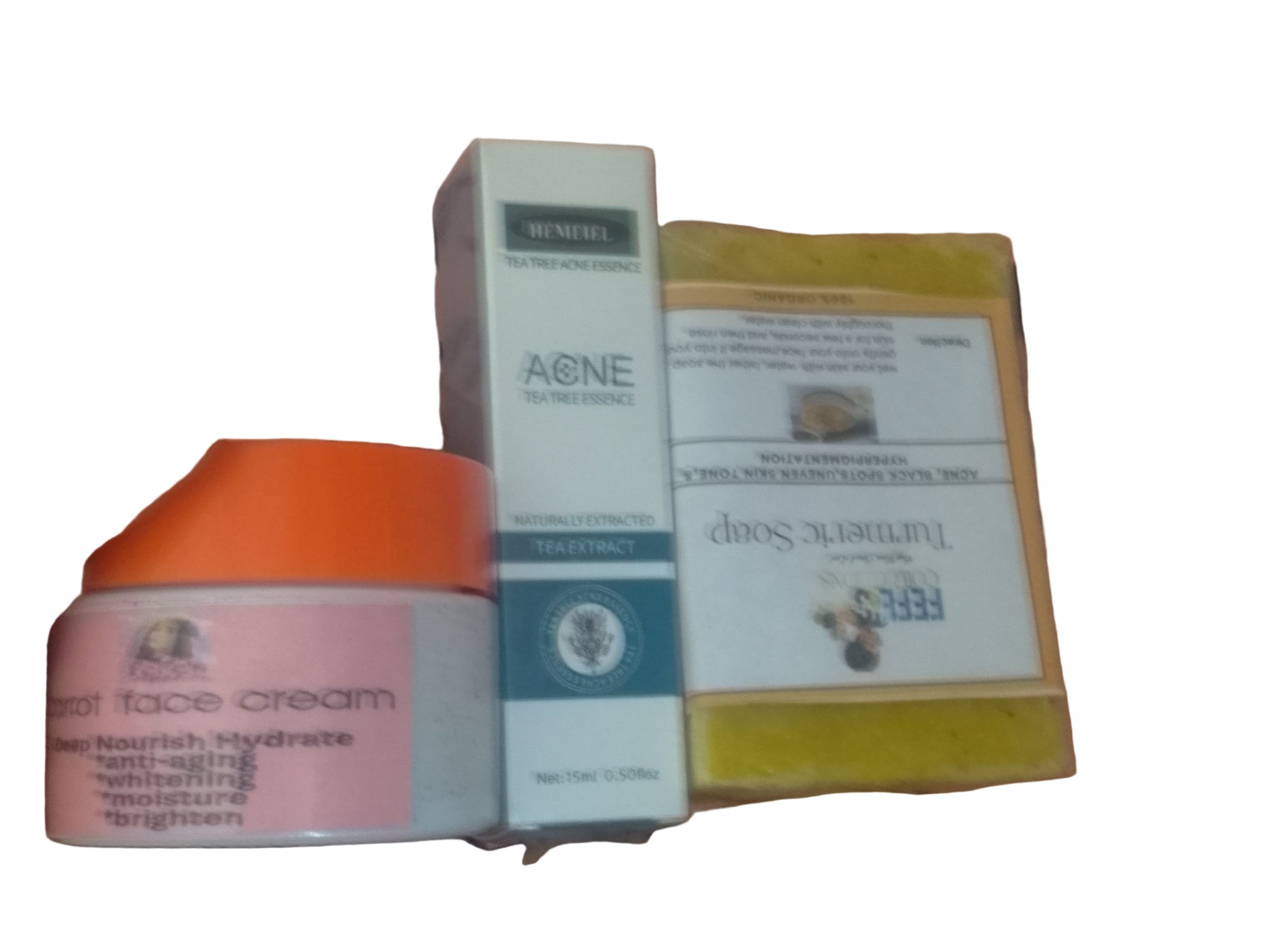 Fully natural combo Say goodbye to pimples and hello to smooth, confident skin.