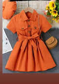 2pcs dress with hat